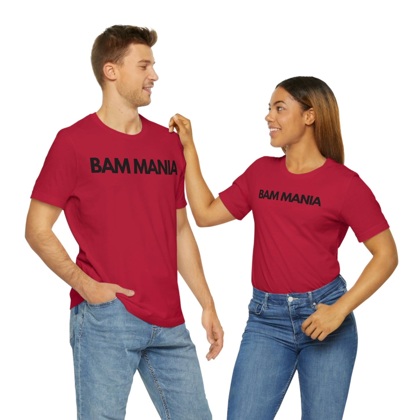 BAM MANIA Unisex Jersey Short Sleeve Tee