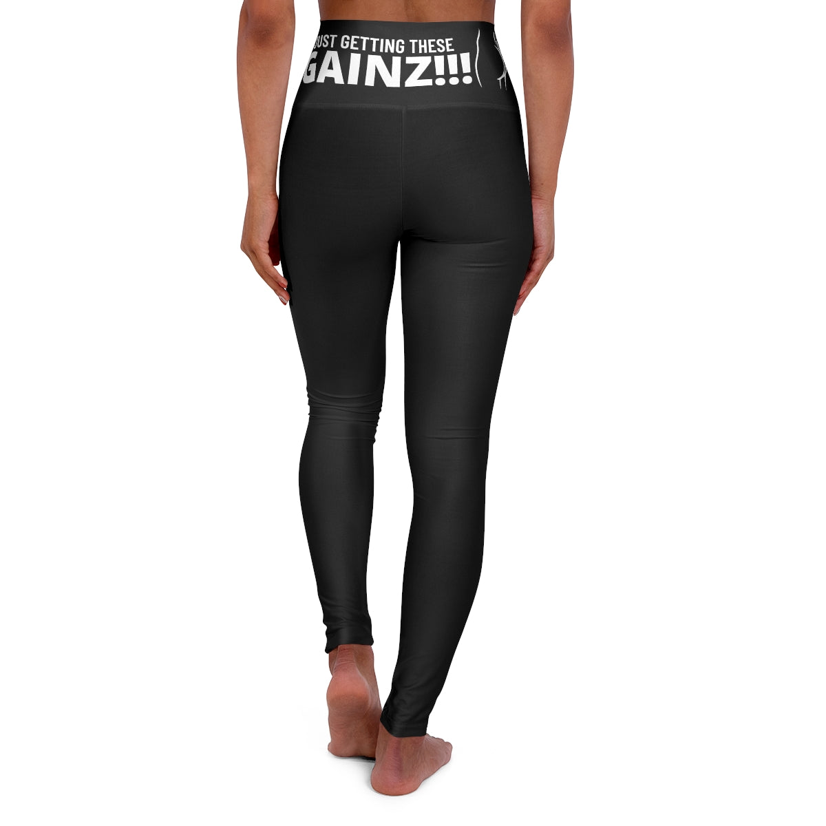 Black High Waisted Yoga Leggings