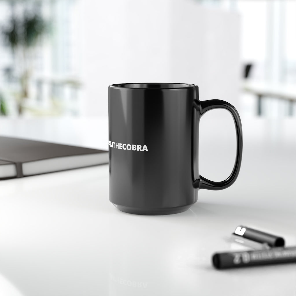 Cobra Black Mug, 15oz