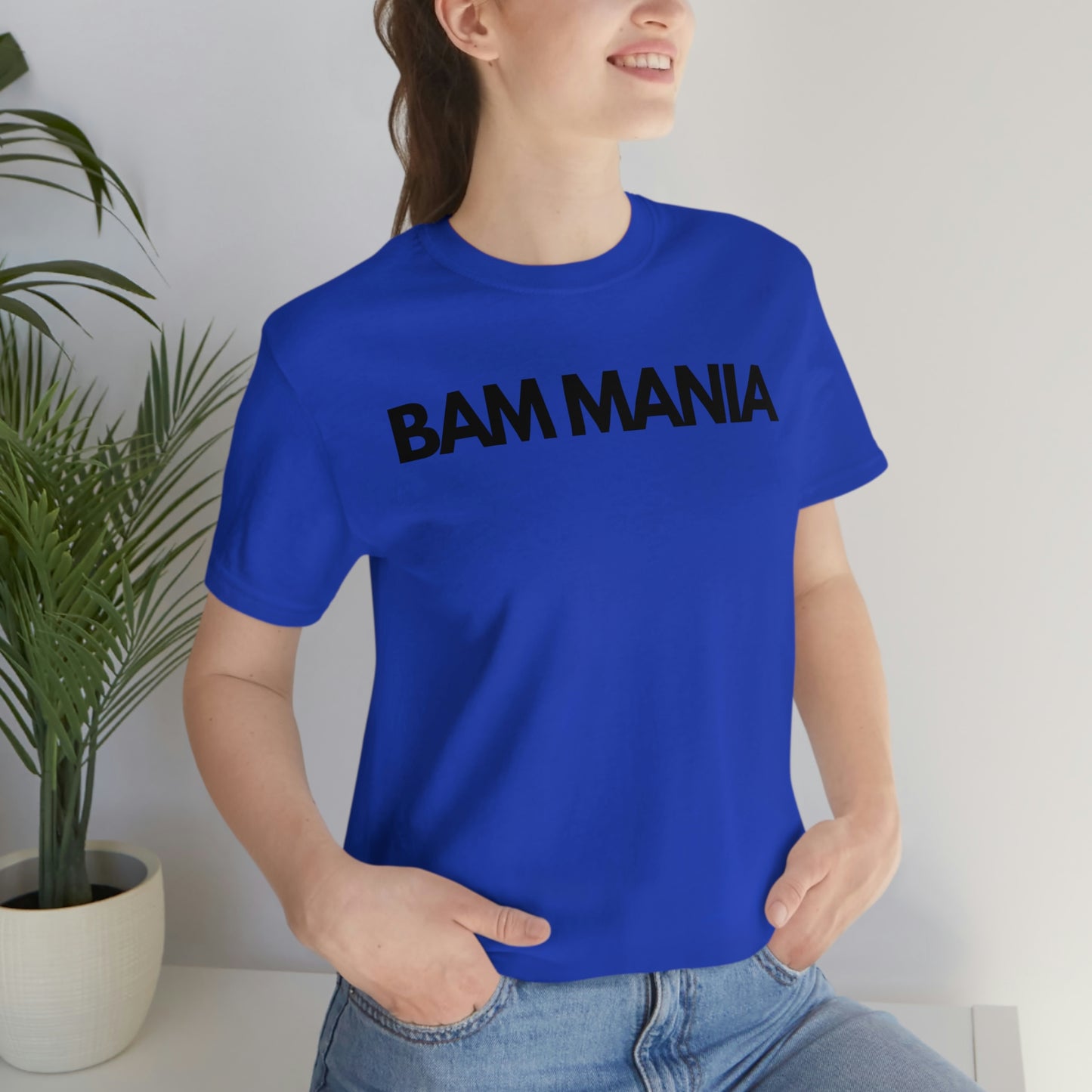 BAM MANIA Unisex Jersey Short Sleeve Tee