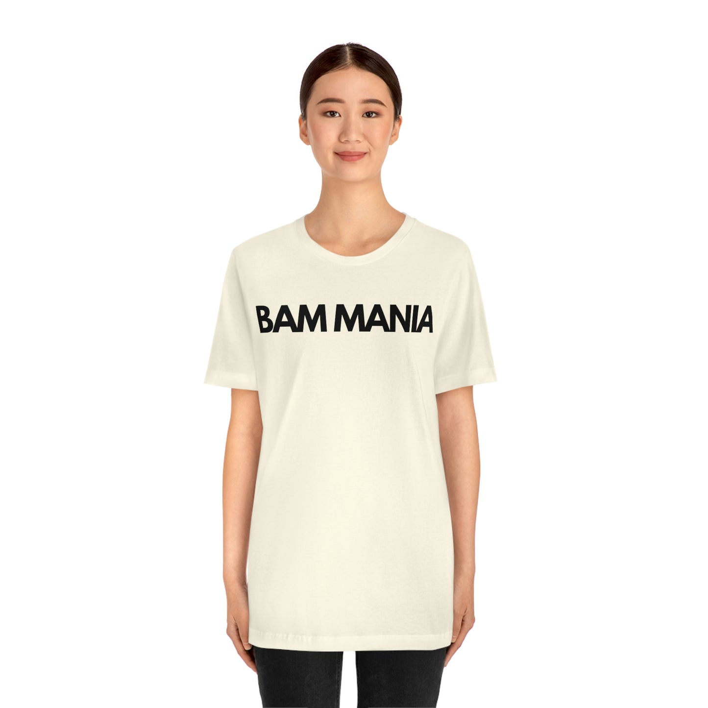 BAM MANIA Unisex Jersey Short Sleeve Tee