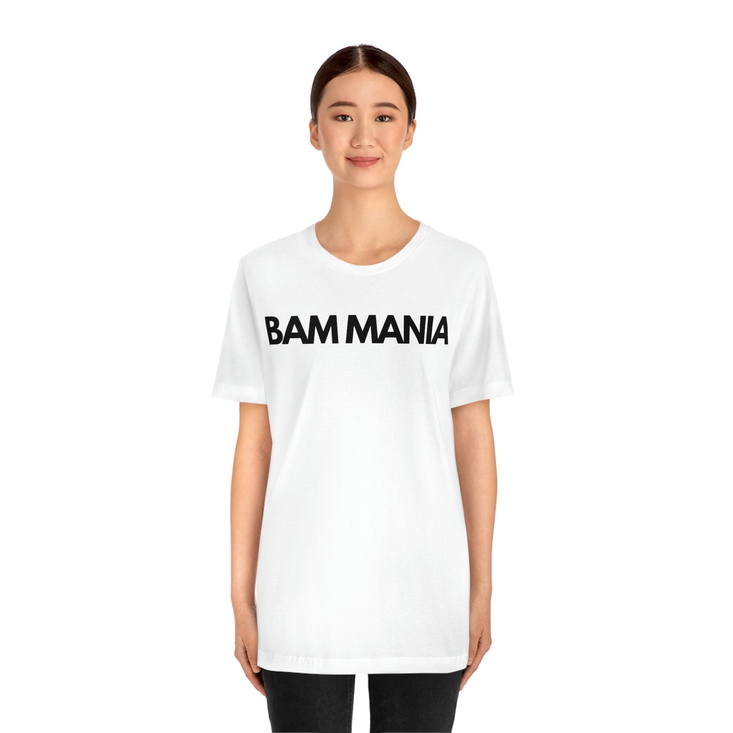 BAM MANIA Unisex Jersey Short Sleeve Tee