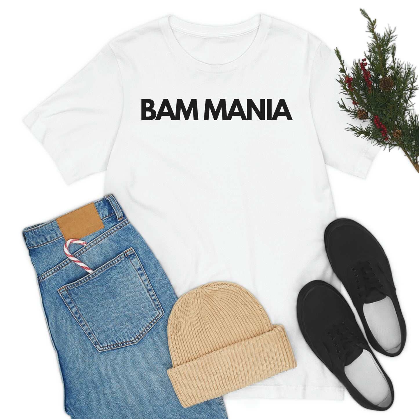 BAM MANIA Unisex Jersey Short Sleeve Tee