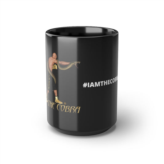 Cobra Black Mug, 15oz