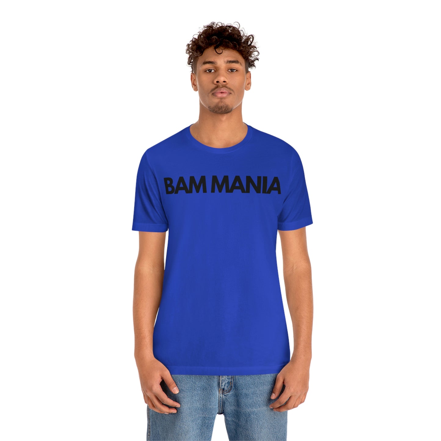 BAM MANIA Unisex Jersey Short Sleeve Tee
