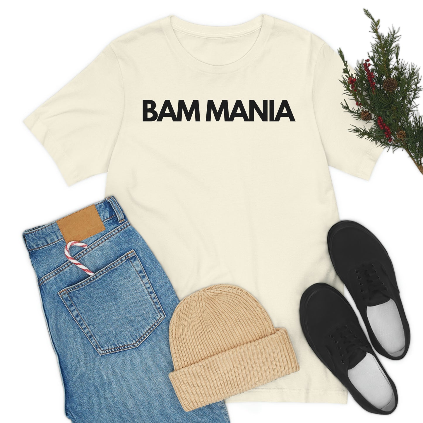 BAM MANIA Unisex Jersey Short Sleeve Tee