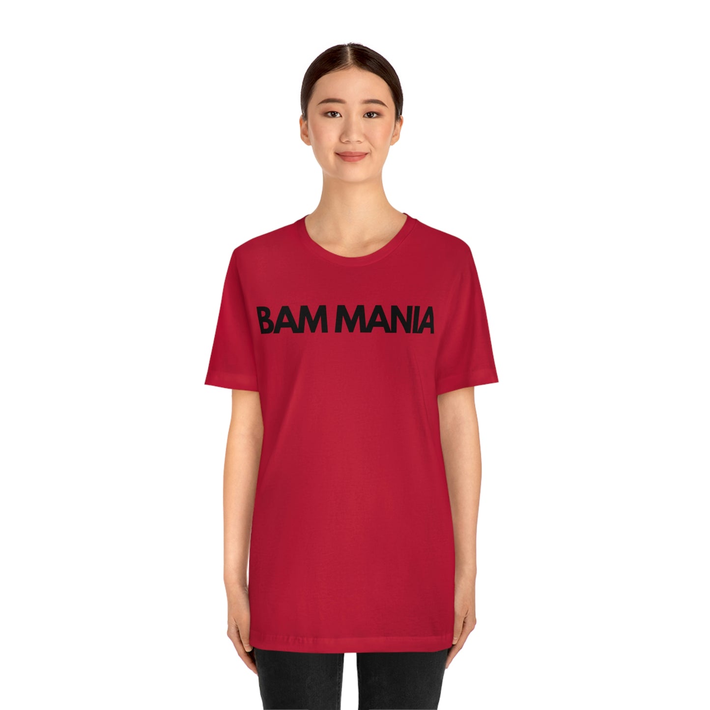 BAM MANIA Unisex Jersey Short Sleeve Tee