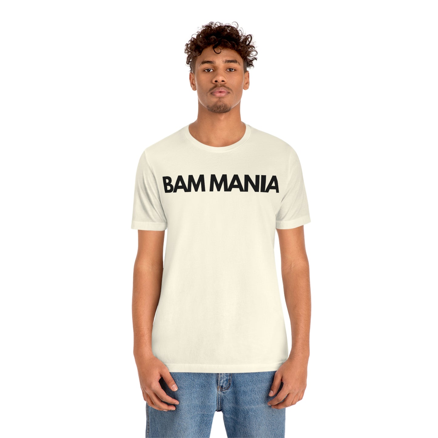 BAM MANIA Unisex Jersey Short Sleeve Tee