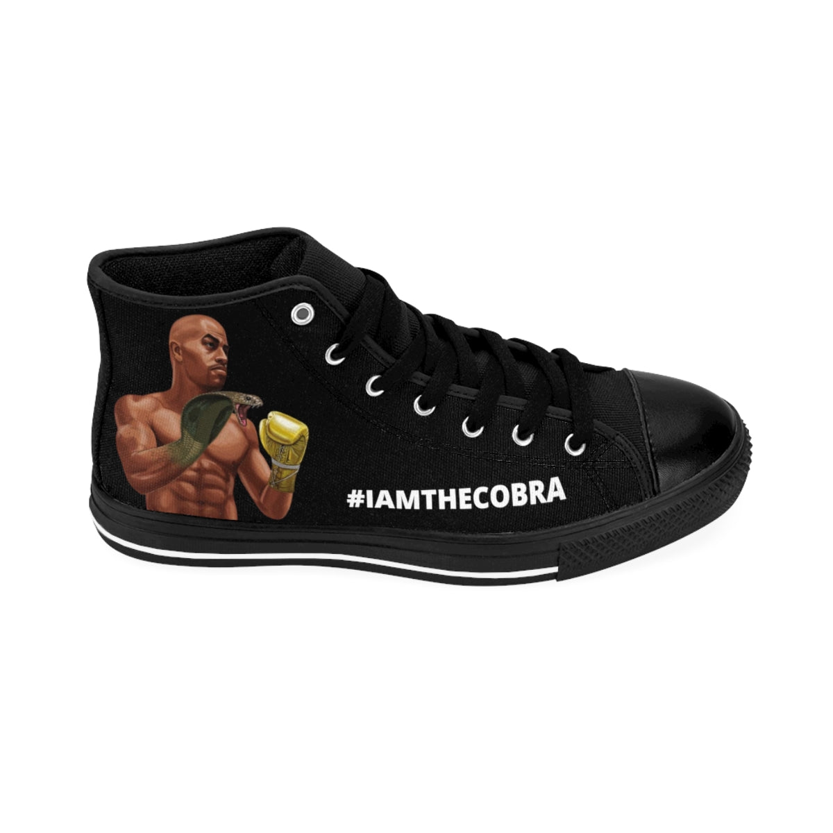 Men's High-top Sneakers Black
