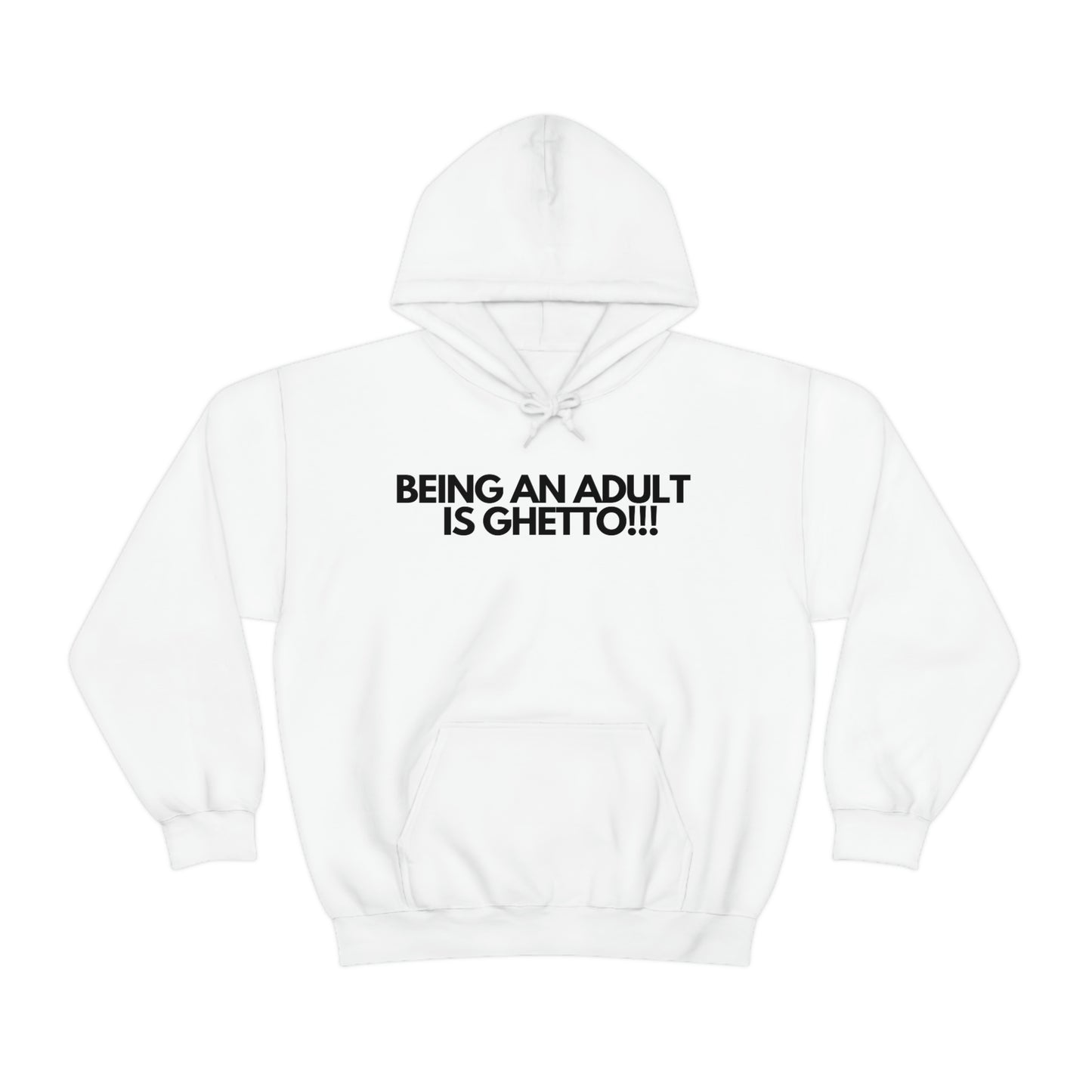 Adulting Unisex Heavy Blend™ Hooded Sweatshirt
