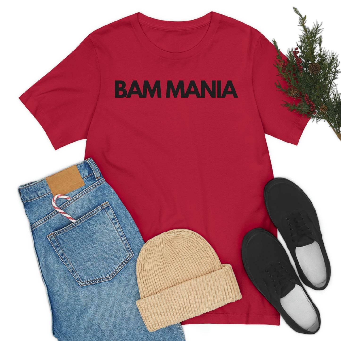 BAM MANIA Unisex Jersey Short Sleeve Tee