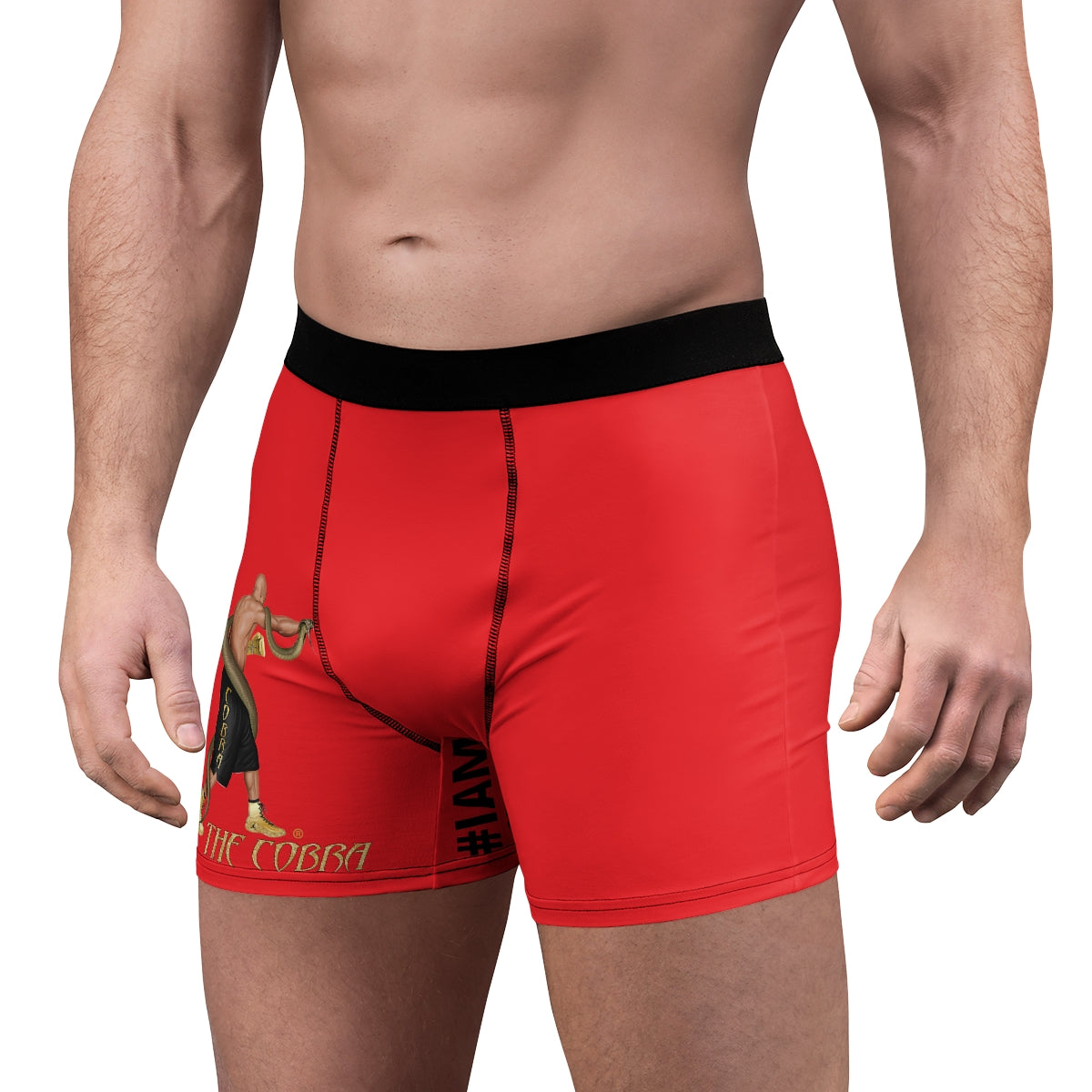 Red Cobra Men's Boxer Briefs