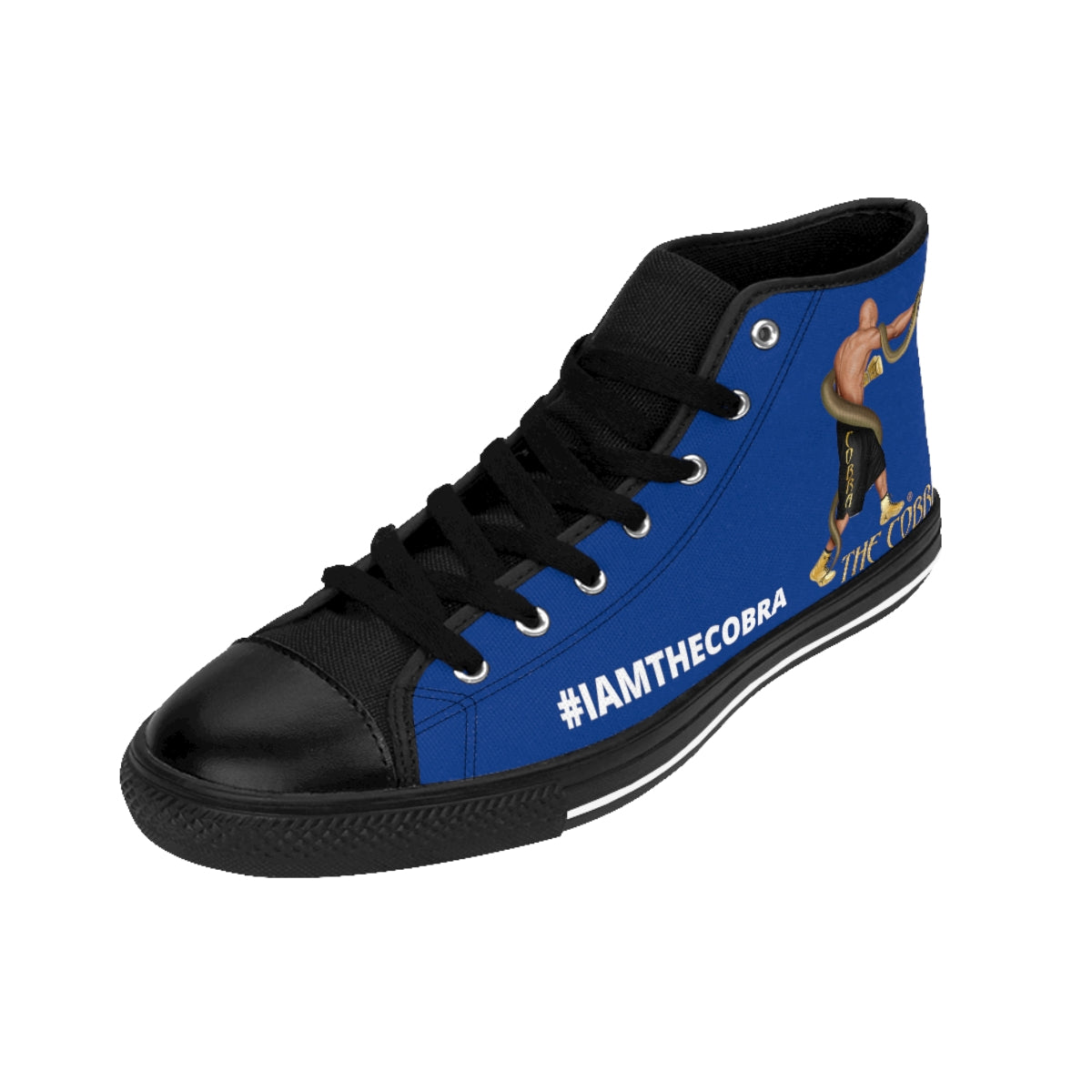 Men's High-top Sneakers Blue