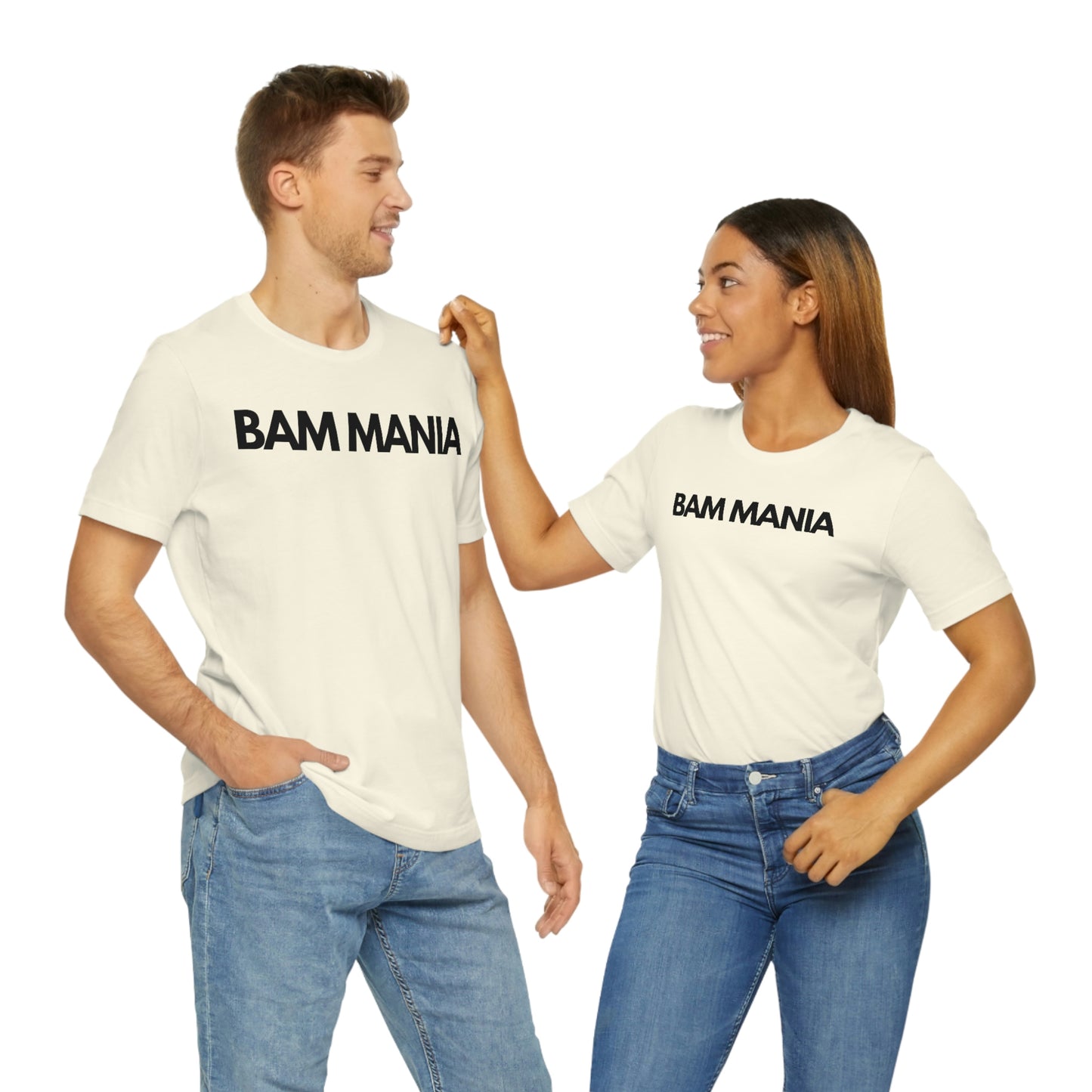 BAM MANIA Unisex Jersey Short Sleeve Tee