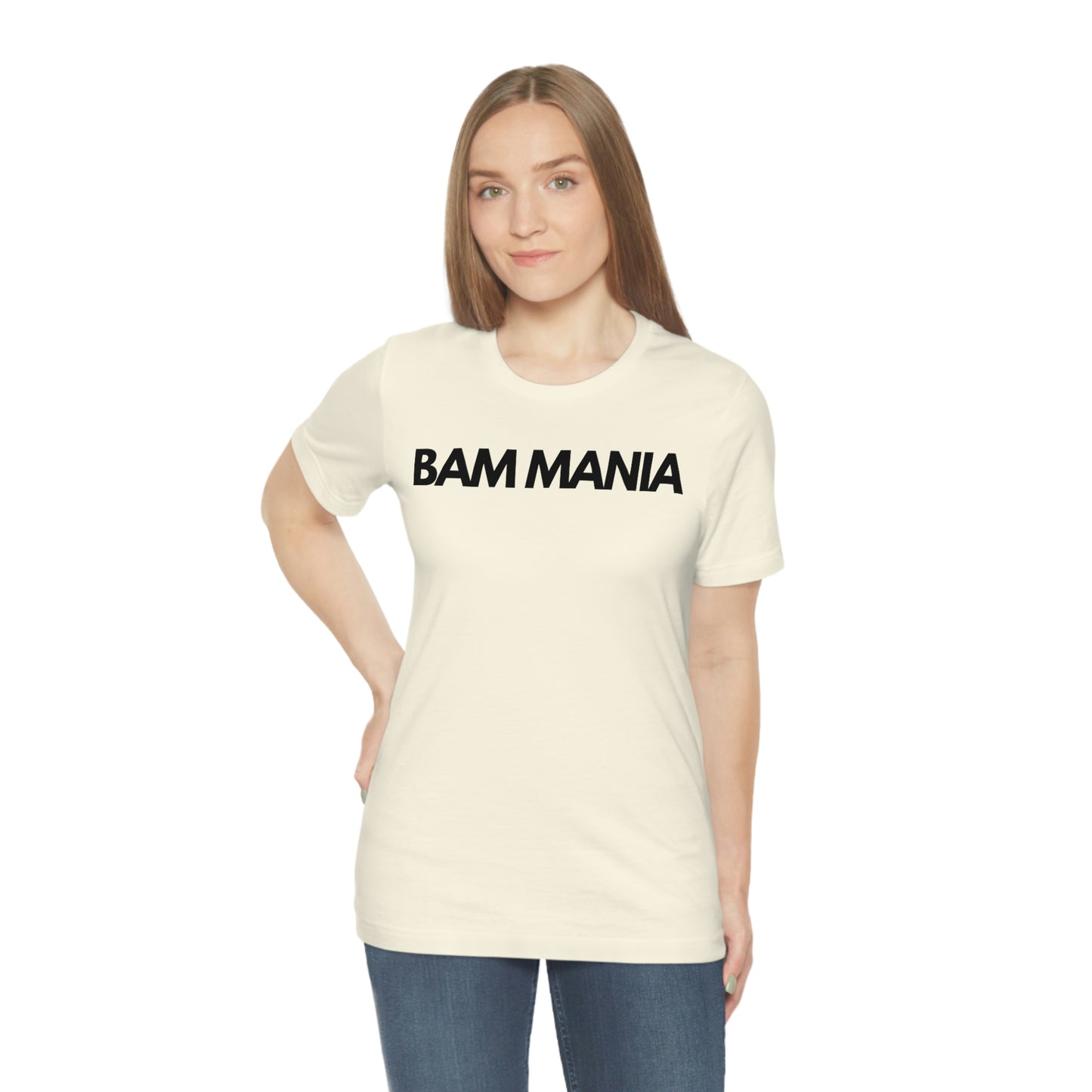 BAM MANIA Unisex Jersey Short Sleeve Tee