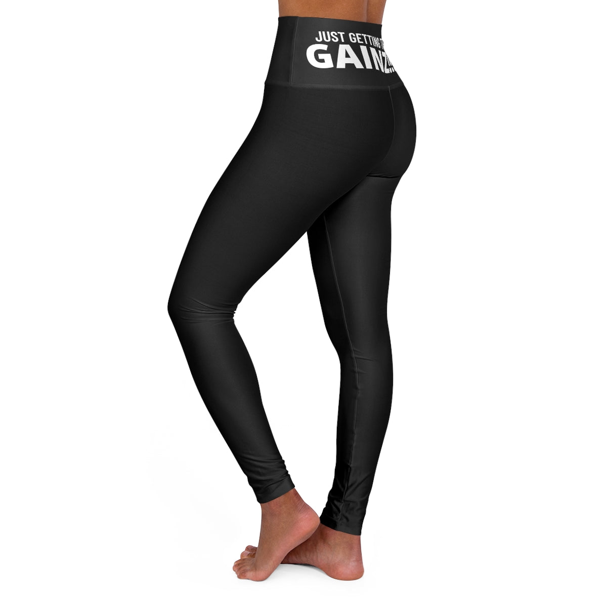 Black High Waisted Yoga Leggings