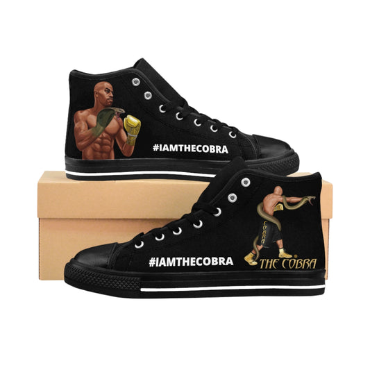 Men's High-top Sneakers Black