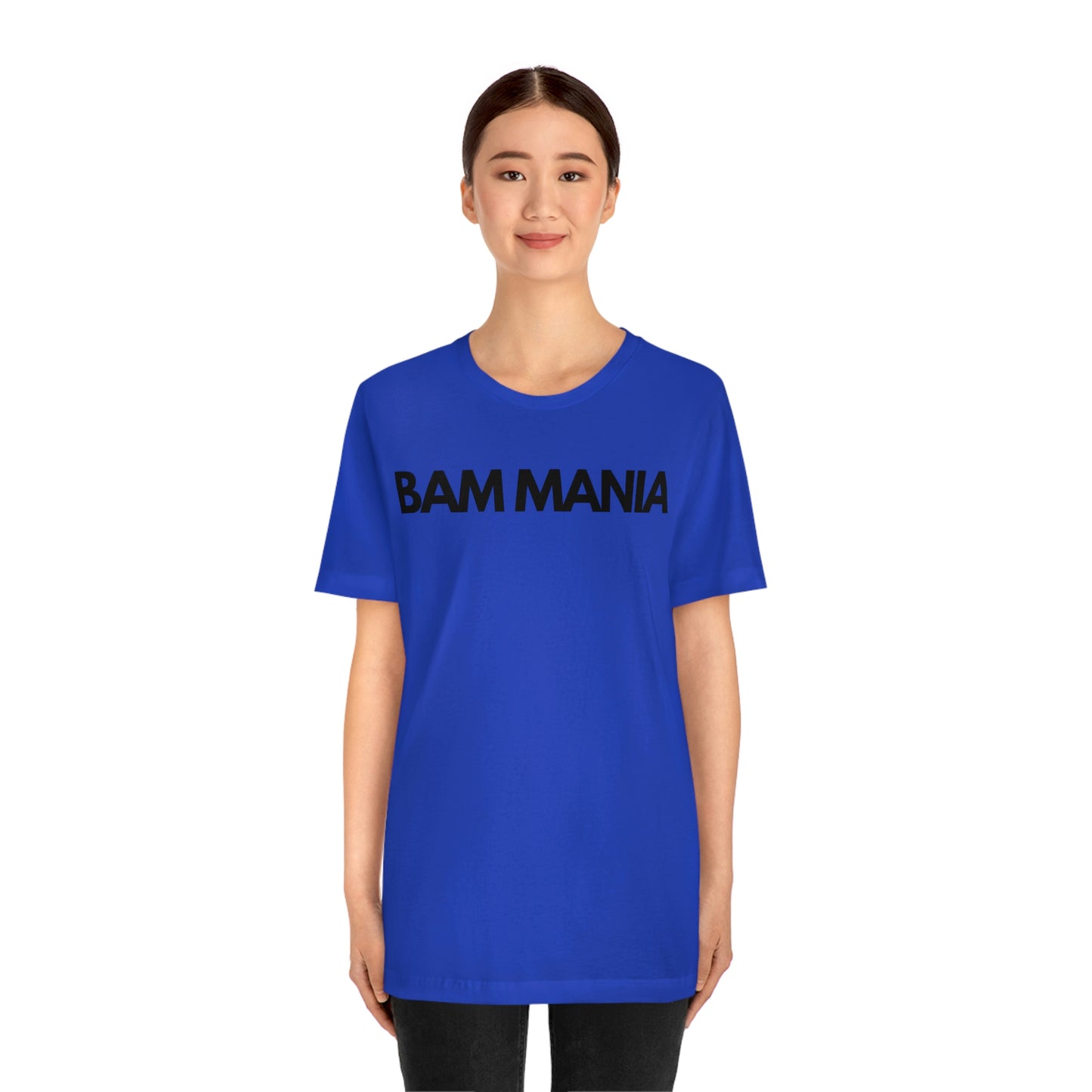 BAM MANIA Unisex Jersey Short Sleeve Tee