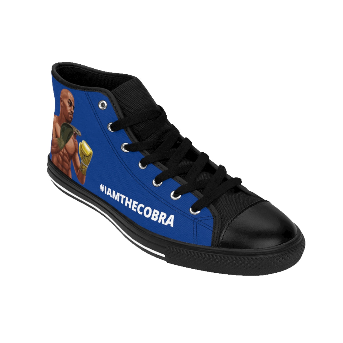 Men's High-top Sneakers Blue