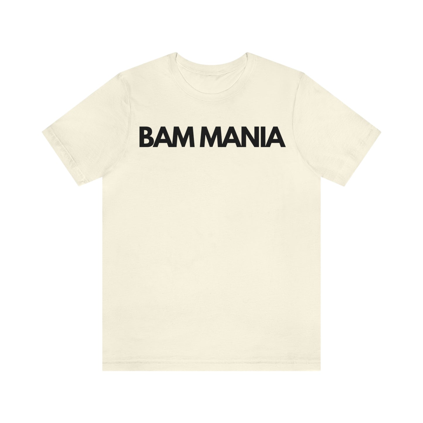 BAM MANIA Unisex Jersey Short Sleeve Tee