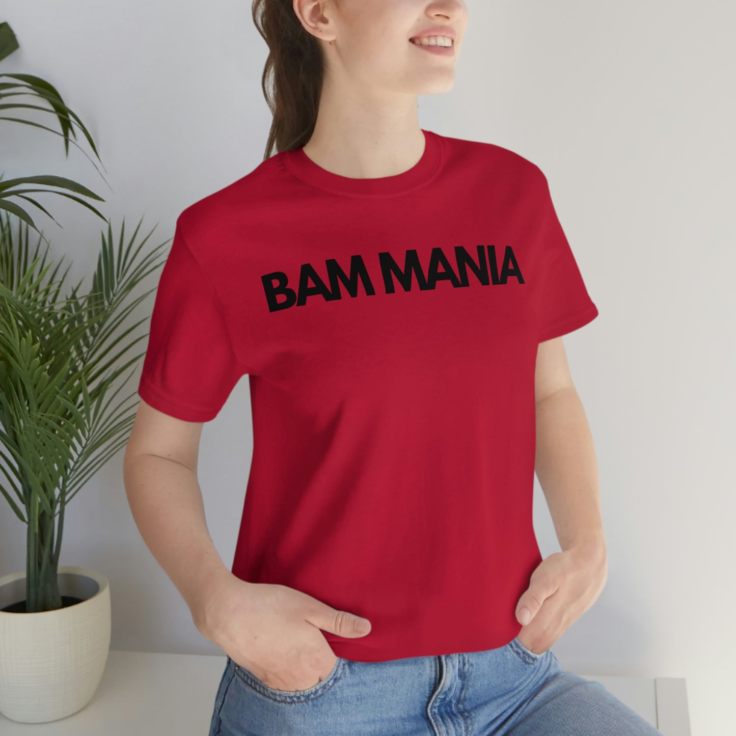 BAM MANIA Unisex Jersey Short Sleeve Tee