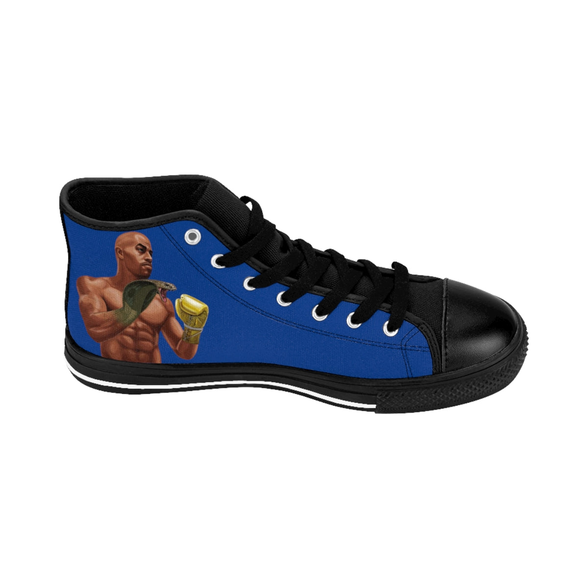 Men's High-top Sneakers Blue