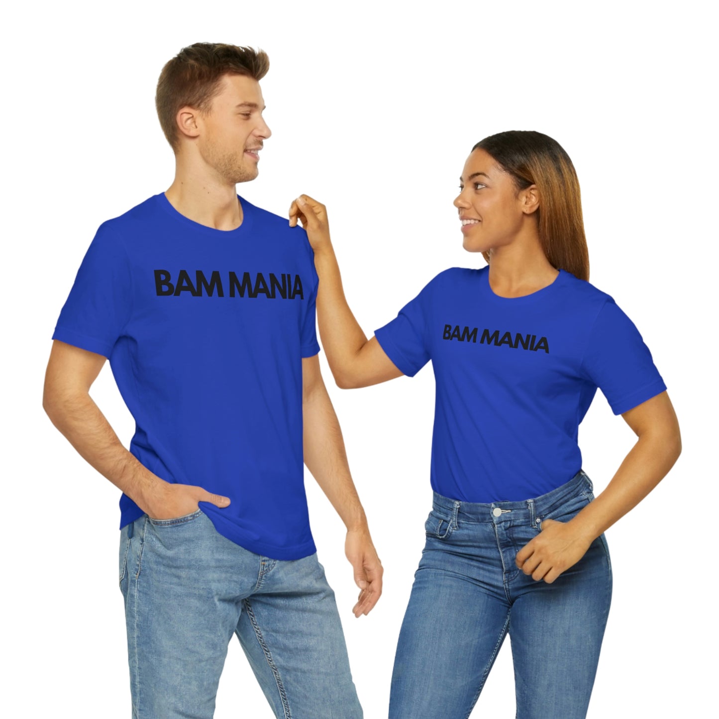 BAM MANIA Unisex Jersey Short Sleeve Tee