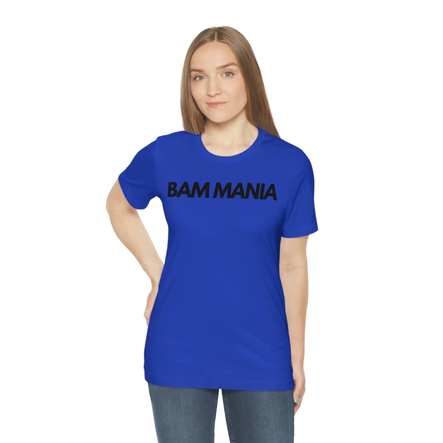 BAM MANIA Unisex Jersey Short Sleeve Tee