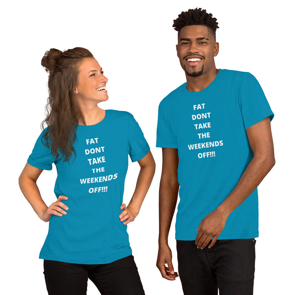 No Days Off Short-Sleeve Unisex T-Shirt