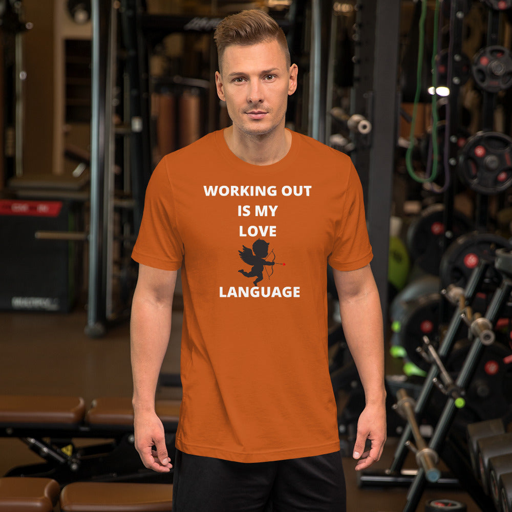Working Out Love Language  Short-Sleeve T-Shirt