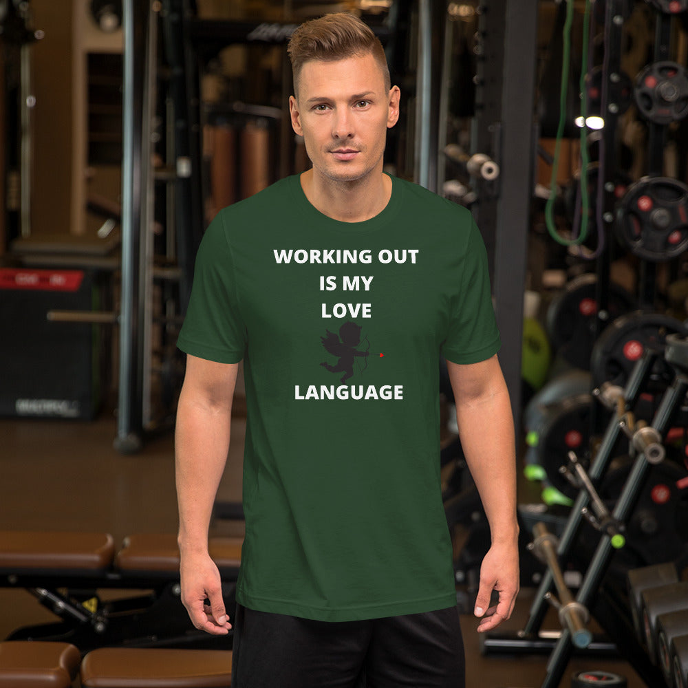 Working Out Love Language  Short-Sleeve T-Shirt