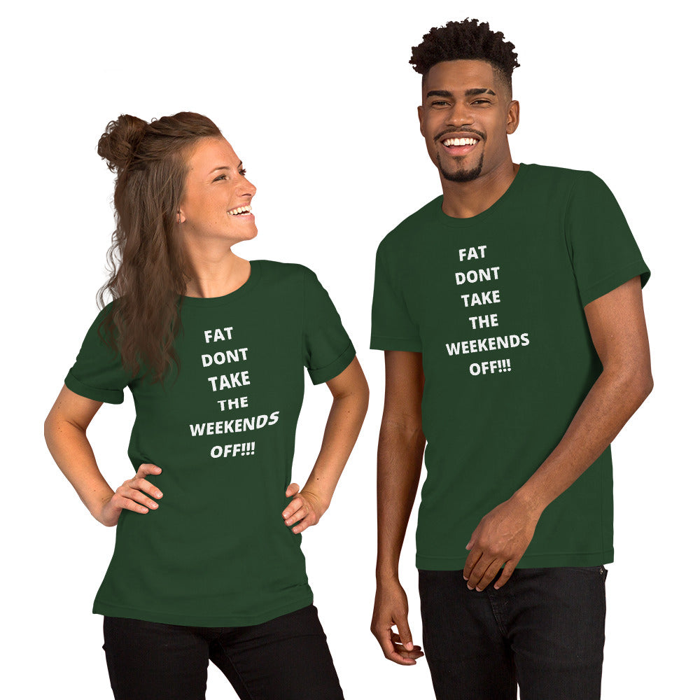 No Days Off Short-Sleeve Unisex T-Shirt