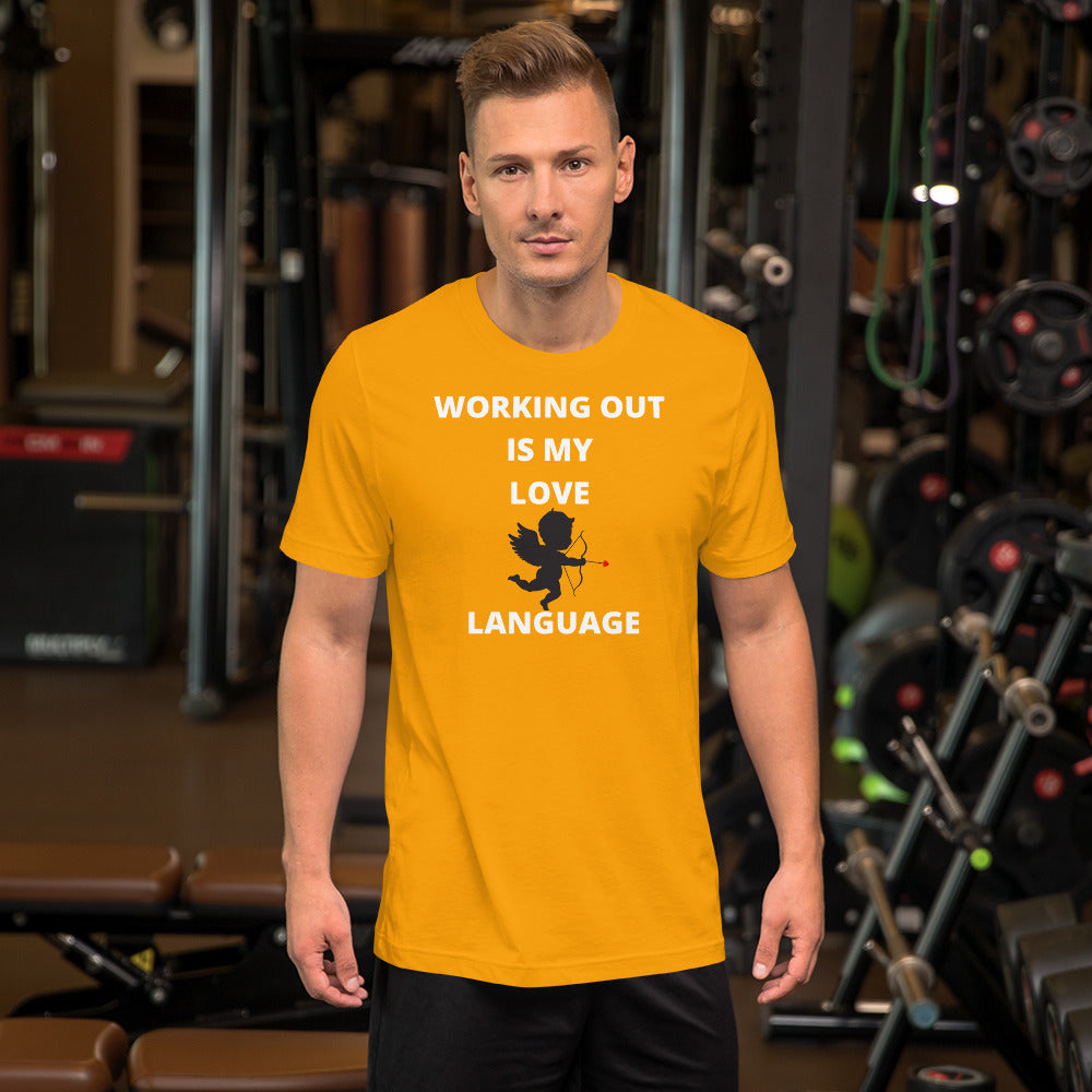 Working Out Love Language  Short-Sleeve T-Shirt