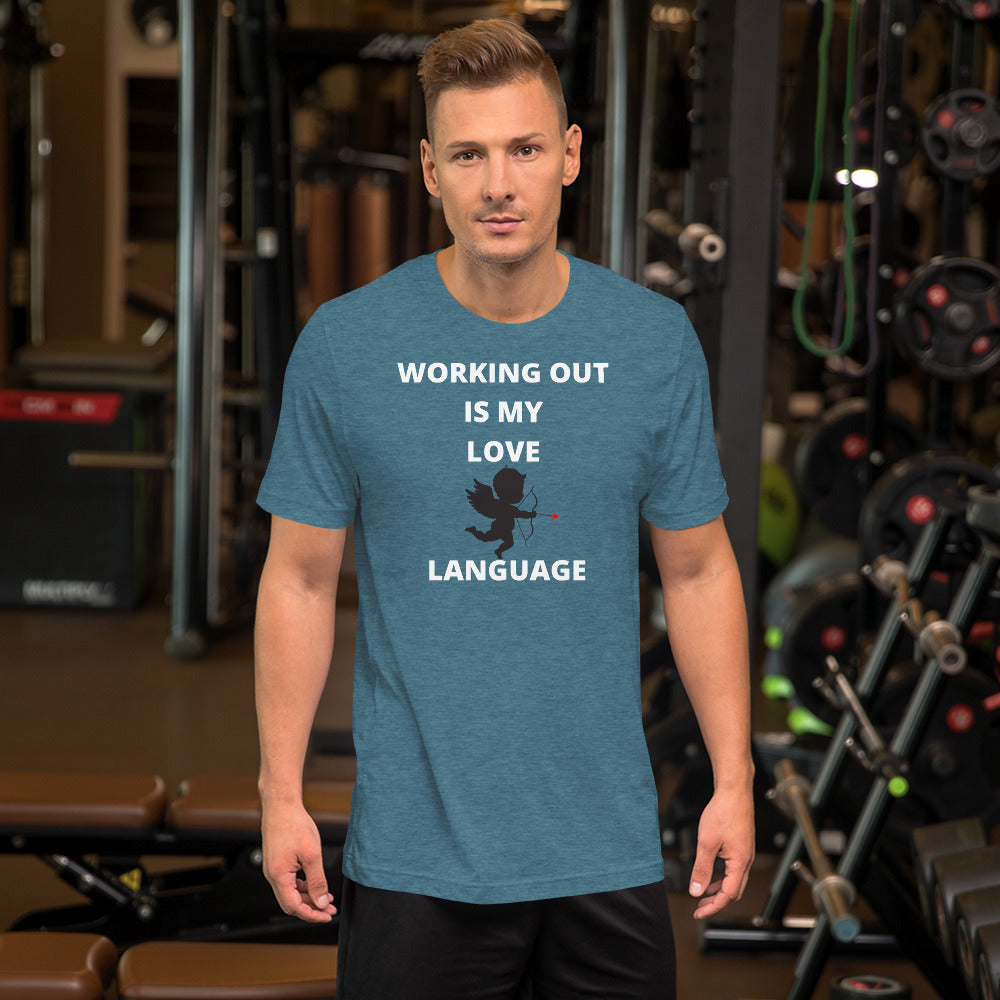 Working Out Love Language  Short-Sleeve T-Shirt
