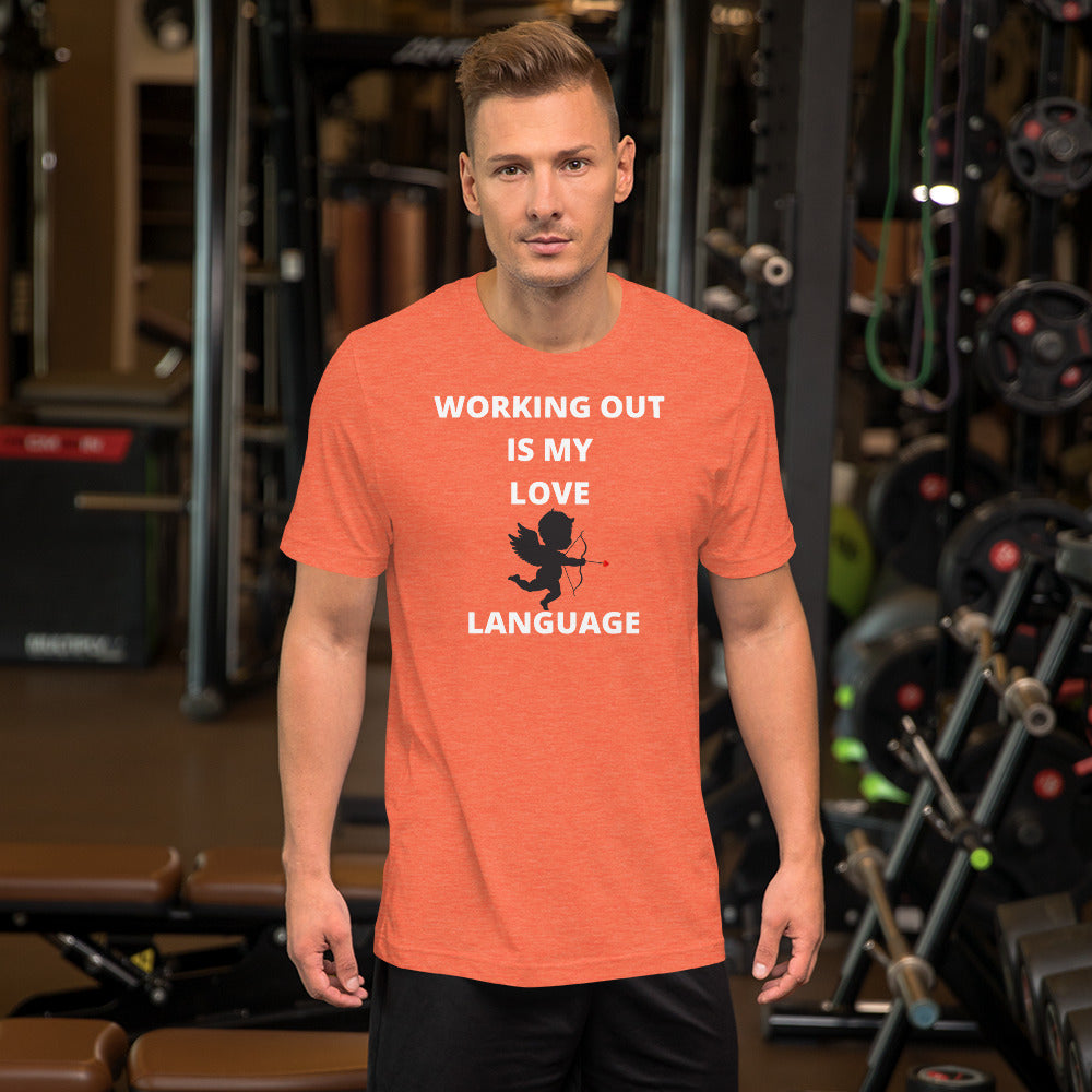 Working Out Love Language  Short-Sleeve T-Shirt