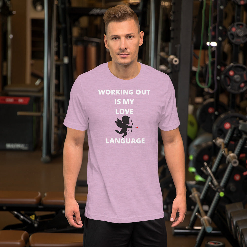 Working Out Love Language  Short-Sleeve T-Shirt