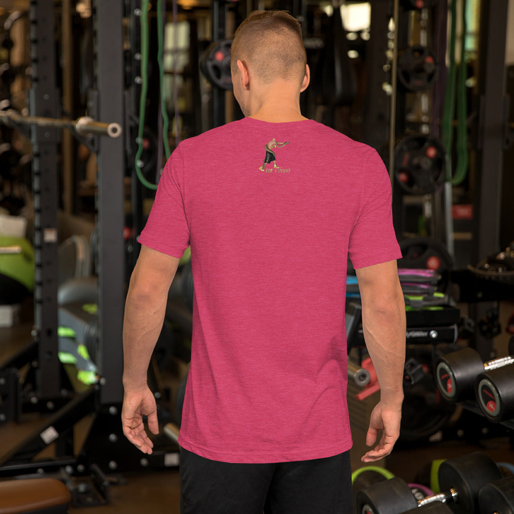 Lifting weights love language Gym Short-Sleeve Unisex T-Shirt