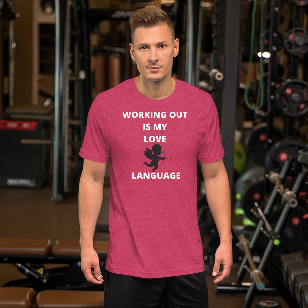 Working Out Love Language  Short-Sleeve T-Shirt