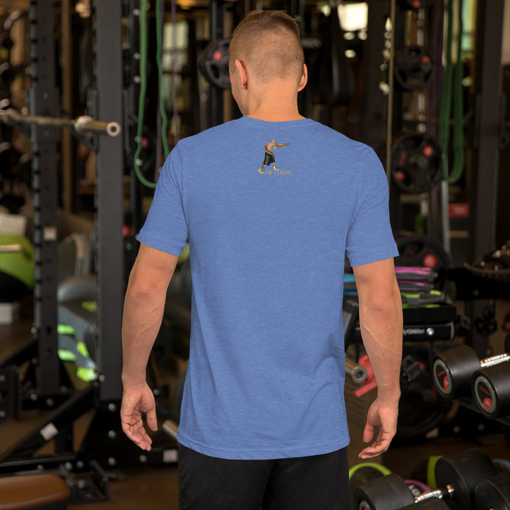 Gainz Short-Sleeve Unisex T-Shirt ( white letters)