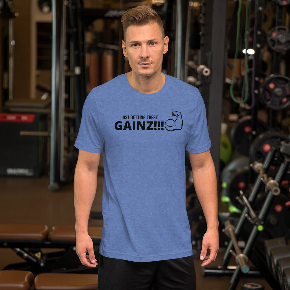 Gainz T-Shirt ( Black letters )