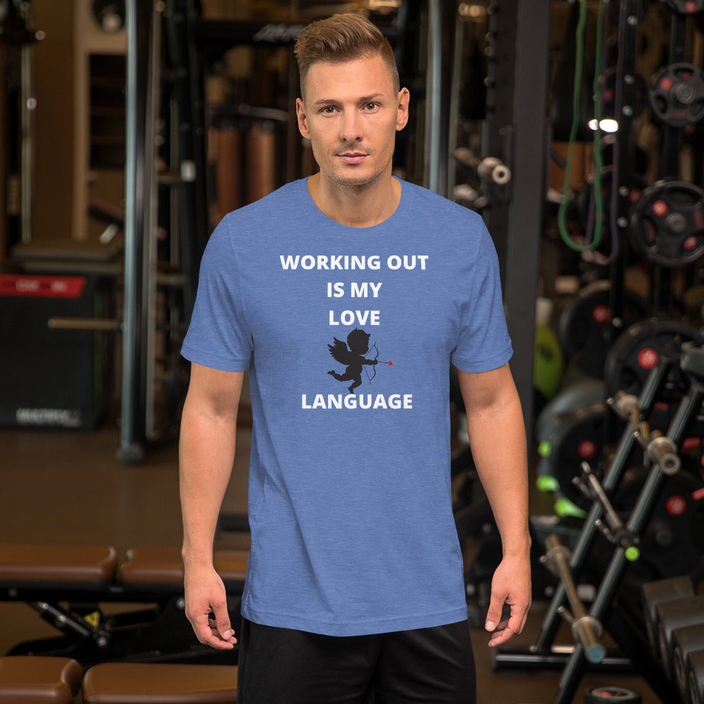 Working Out Love Language  Short-Sleeve T-Shirt