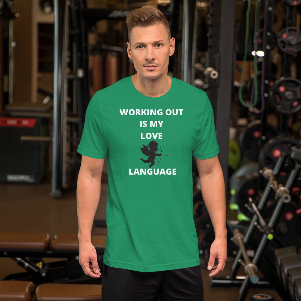 Working Out Love Language  Short-Sleeve T-Shirt
