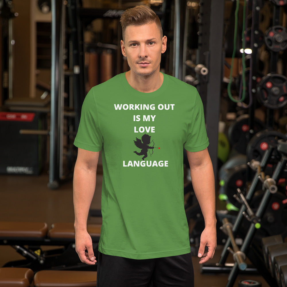 Working Out Love Language  Short-Sleeve T-Shirt