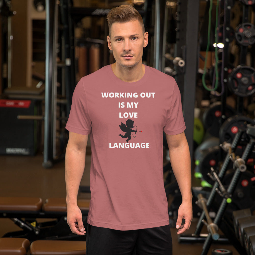 Working Out Love Language  Short-Sleeve T-Shirt