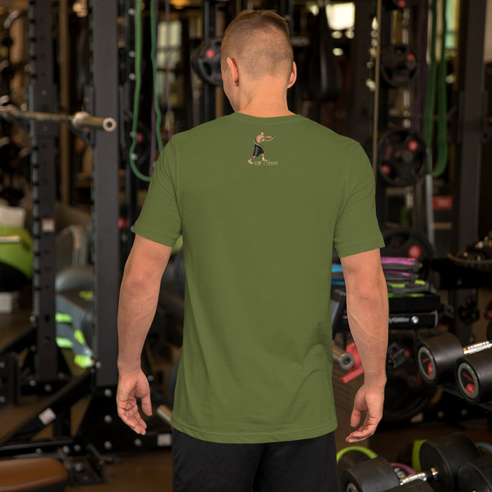 Lifting weights love language Gym Short-Sleeve Unisex T-Shirt