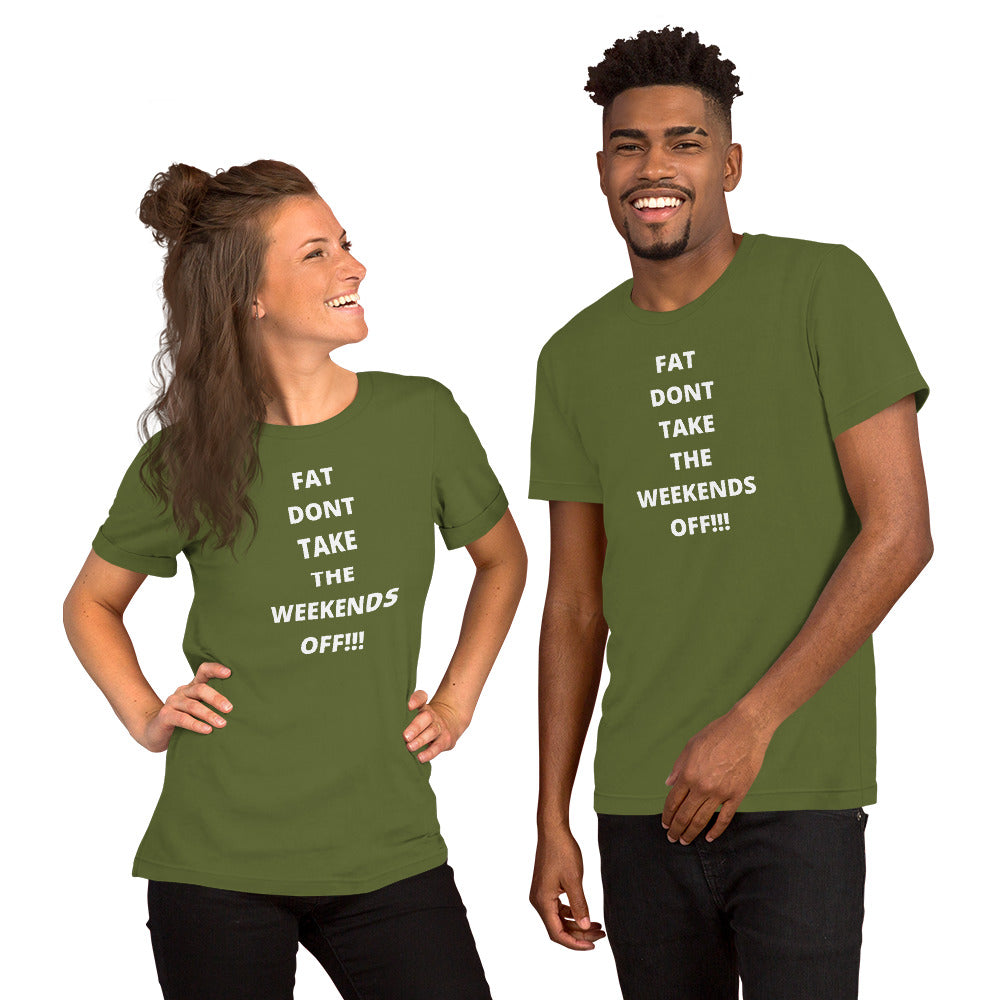 No Days Off Short-Sleeve Unisex T-Shirt