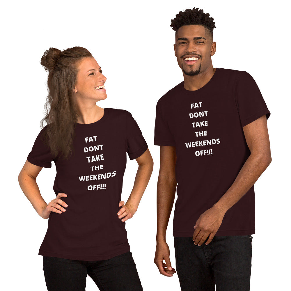 No Days Off Short-Sleeve Unisex T-Shirt