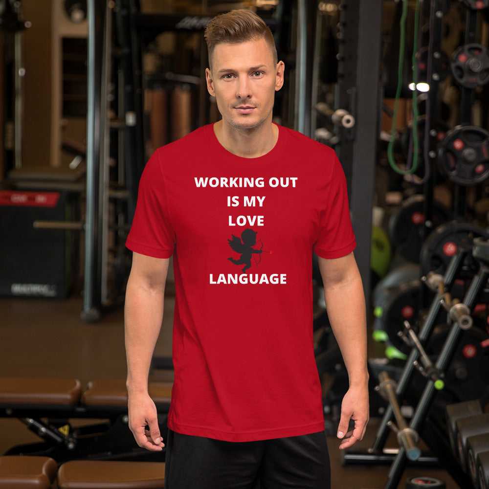 Working Out Love Language  Short-Sleeve T-Shirt