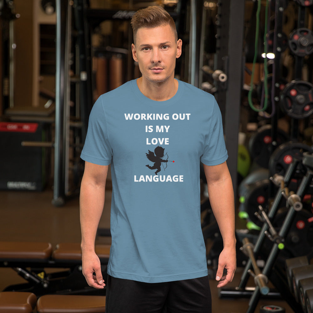Working Out Love Language  Short-Sleeve T-Shirt
