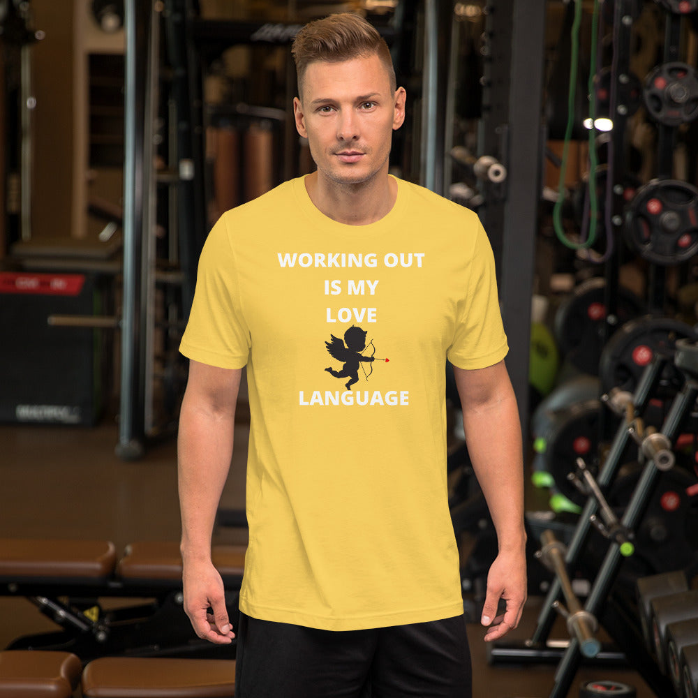 Working Out Love Language  Short-Sleeve T-Shirt